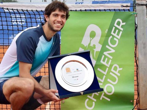 Nuno Borges captured his second ATP Challenger Tour title in Barletta, Italy in April 2022.