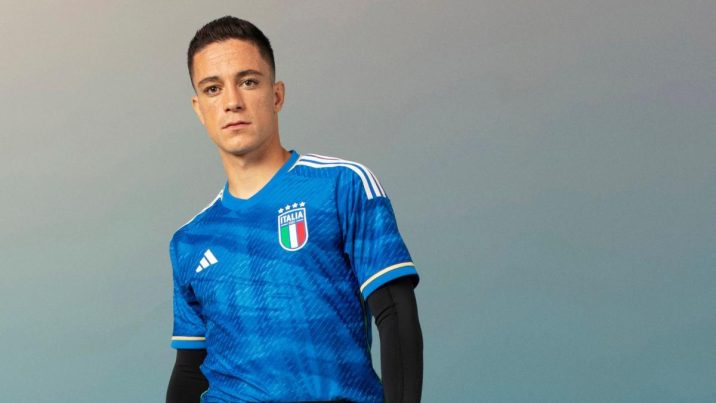The new Italy home jersey, by adidas